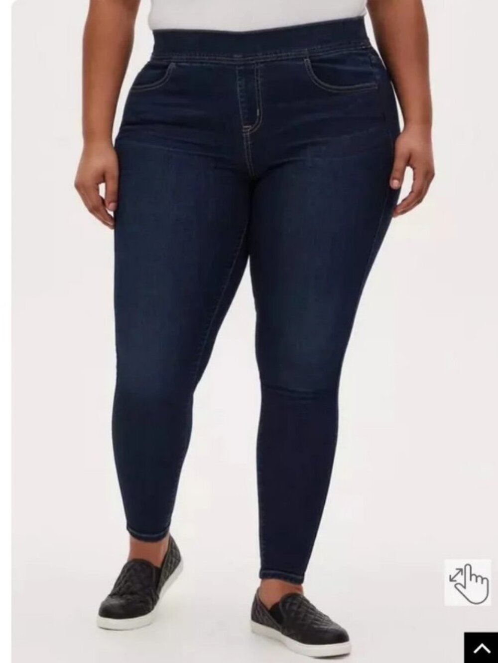 NWT torrid Lean Jean Super Soft Dark Wash  Skinny Jeans Plus Size 3 #2492